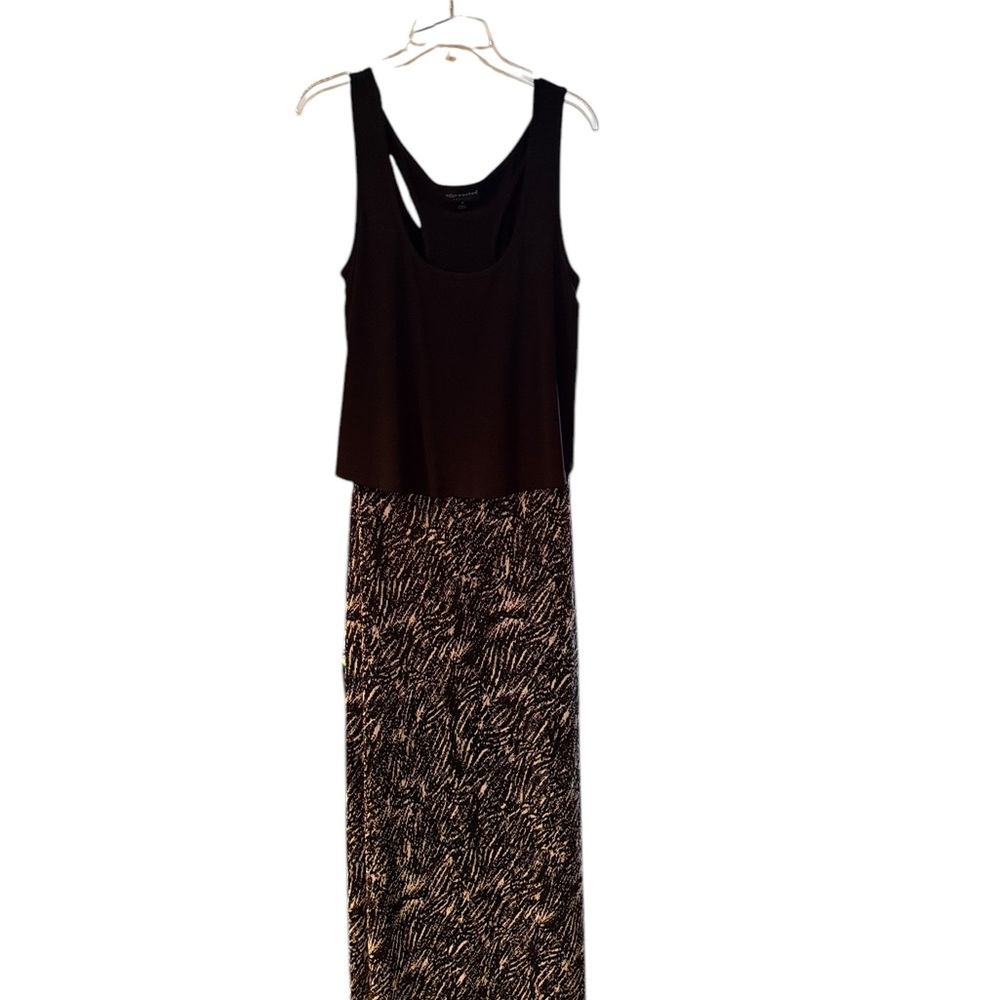 Express Black and White Maxi Dress